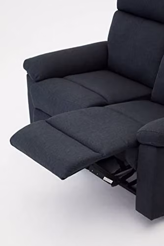 Home Detail Brady 2-Seater Manual Recliner Sofa Suite in Grey Fabric – 4