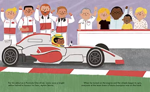 Little People, BIG DREAMS Lewis Hamilton (97) Multicolour Book by Frances Lincoln – 3