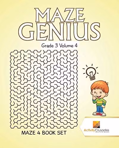 Maze Genius Grade 3 Volume 4 Multicolour Maze 4 Book Set