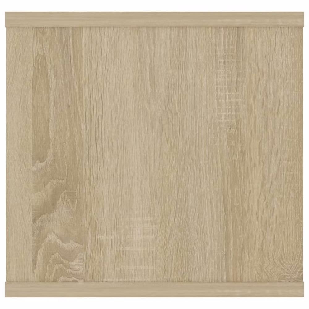 Berkfield Home Sonoma Oak Wall Shelf in Light Tan, W/D/H: 102 x 30 x 29 cm – 3