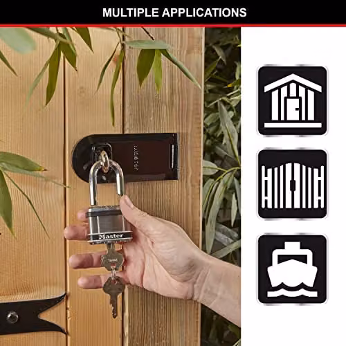 Master Lock Excell Laminated Stainless Steel 44mm Padlock in Silver – 2