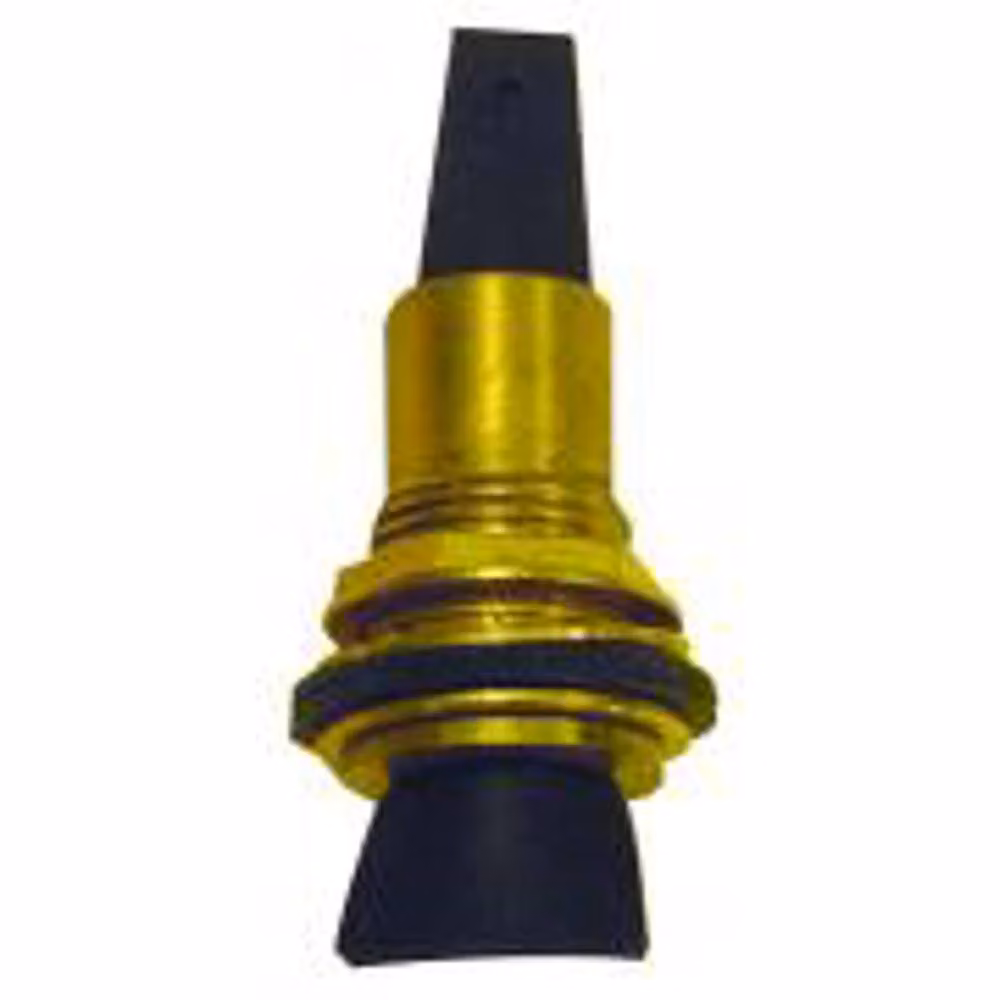 McAlpine Immersion Heater Plug and Washer in Gold Brass 1.3/4" – 2