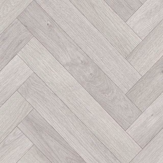 Vinyl Flooring UK Light Grey Wood Effect Non Slip Vinyl Flooring Sheet, W: 300 cm, D: 600 cm