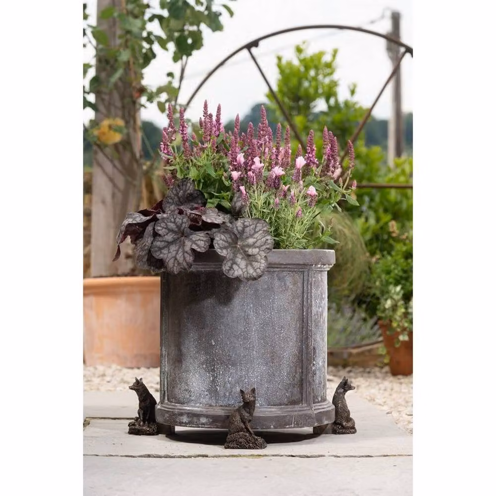 Jardinopia Fox Plant Pot Feet, Set of 3, Bronze, L7 x W8.5 x H9.5 cm – 7