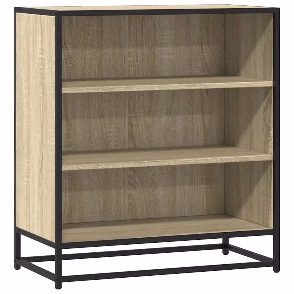 Berkfield Home Sonoma Oak Sideboard in Brown, W/D/H: 68 x 35 x 76 cm – 2