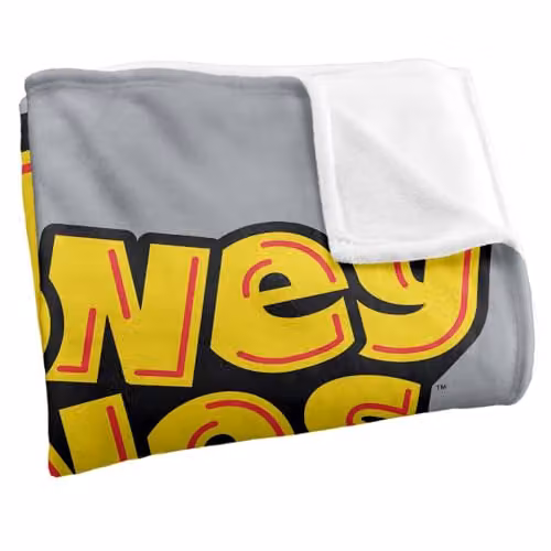 LOGOVISION Looney Tunes Logo Silky Touch Super Soft Fleece Throw Blanket, Multicolour, W: 127.0 cm x H: 152.4 cm – 2