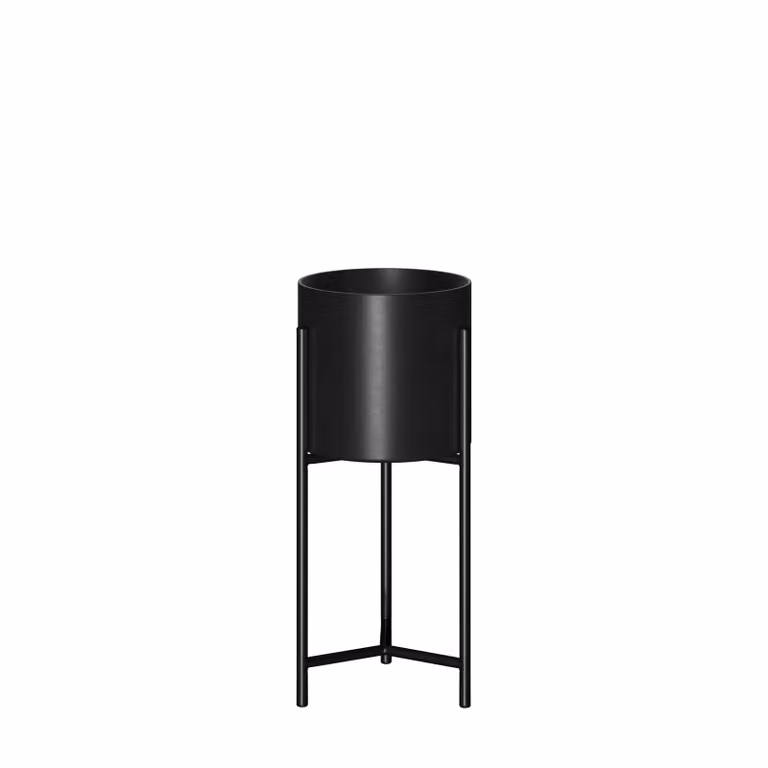 Dome Deco Juniper Planter S, Black