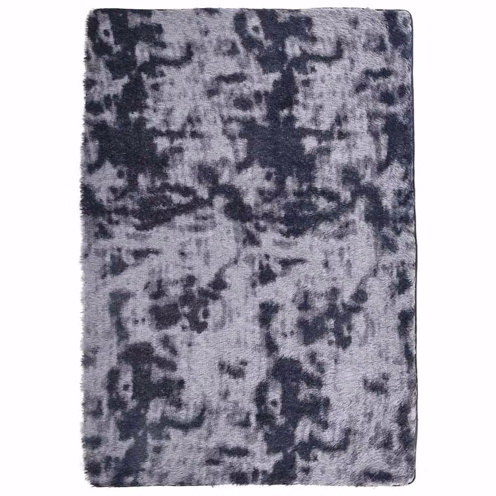 Berkfield Home NAVARRA Shaggy High Pile Rug, Dark Grey, W: 120 cm, D: 170 cm – 2