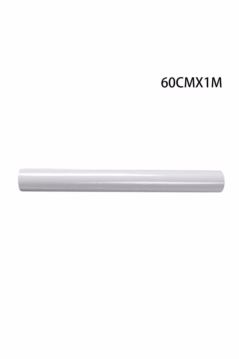 Living and Home Glossy Self-Adhesive Plain White Wallpaper for Furniture Renovation, W: 60 cm, H: 100 cm – 2