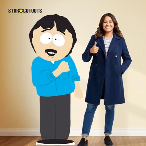 Star Cutouts SC4698 South Park Randy Marsh Lifesize Cardboard Cutout, Multicolour, Height: 184 cm – 2
