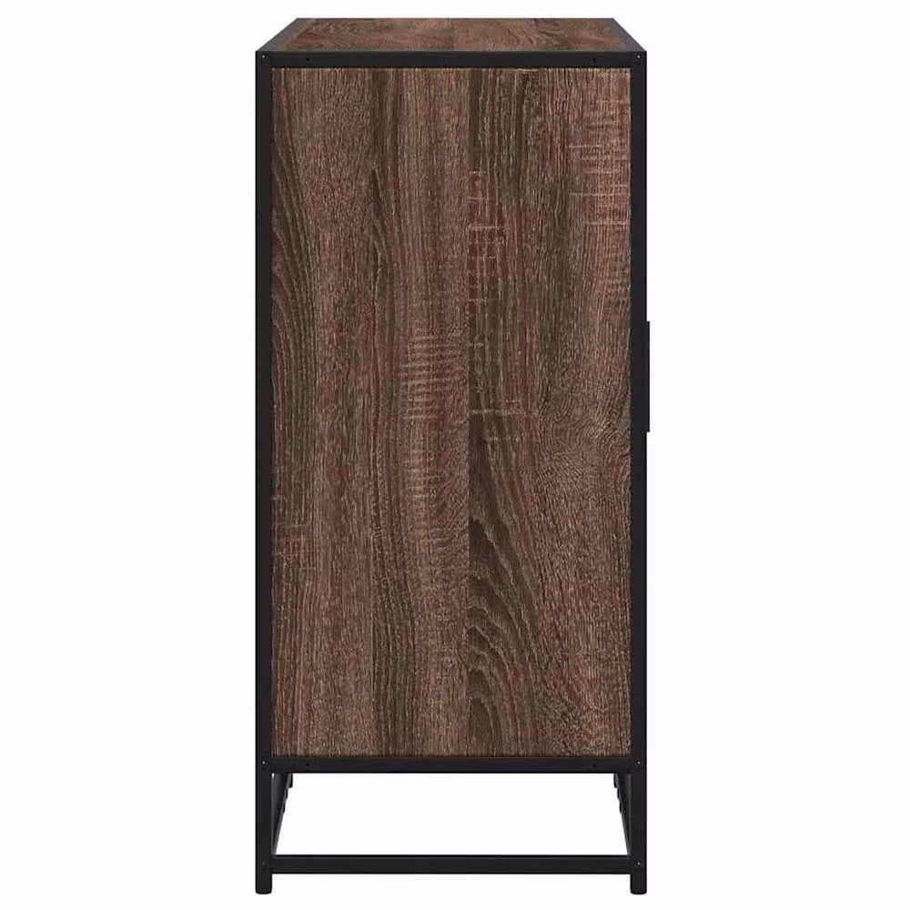 Berkfield Home Brown Oak Sideboard W/D/H: 92 x 35 x 76 cm – 3