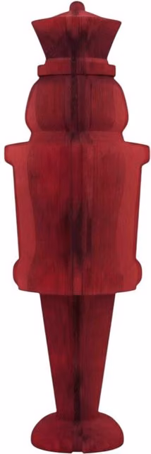 Four Candle Red Paper Nutcracker Christmas Decoration, Height: 100 cm – 1