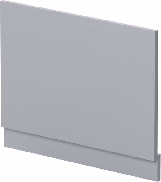 Balterley Straight Reversible Bath End Panel and Plinth in Grey – 1