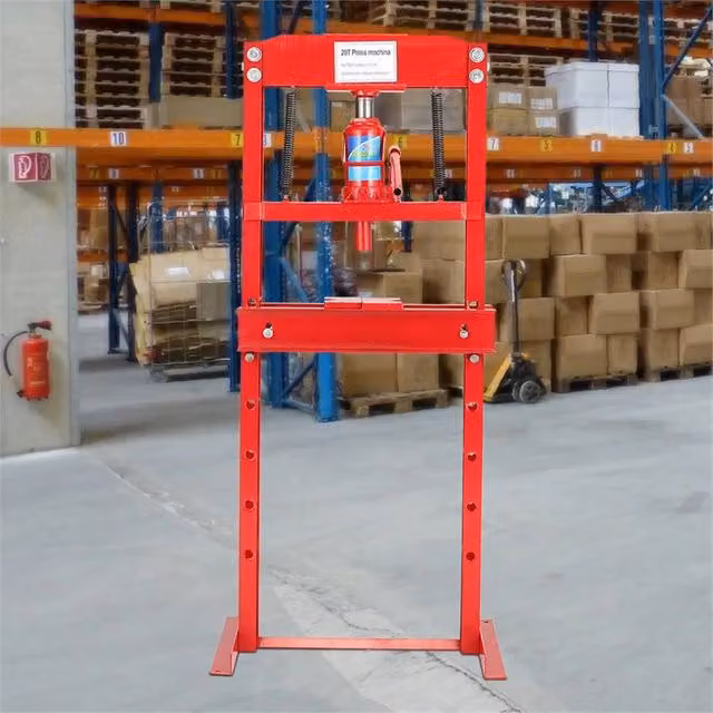 SPETLEK 20 Ton Red Hydraulic Workshop Floor Bench Press