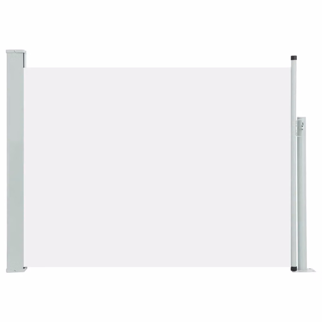 Berkfield Home Retractable Side Awning in Beige with Polyester Fabric and Steel Frame, W/H: 120 x 500 cm – 2