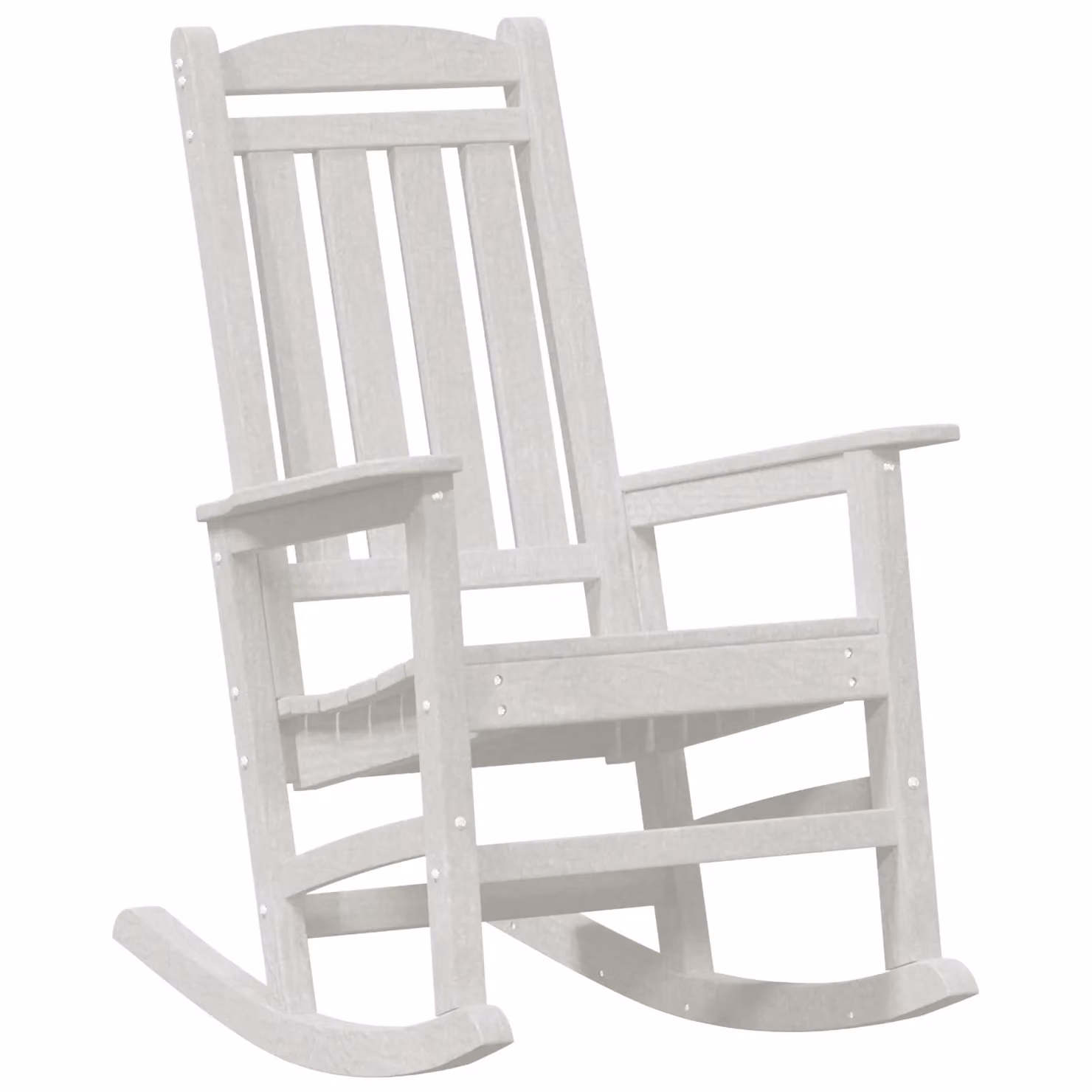 Berkfield Home Garden White Rocking Chair W/D/H: 70 x 92 x 108 cm – 2