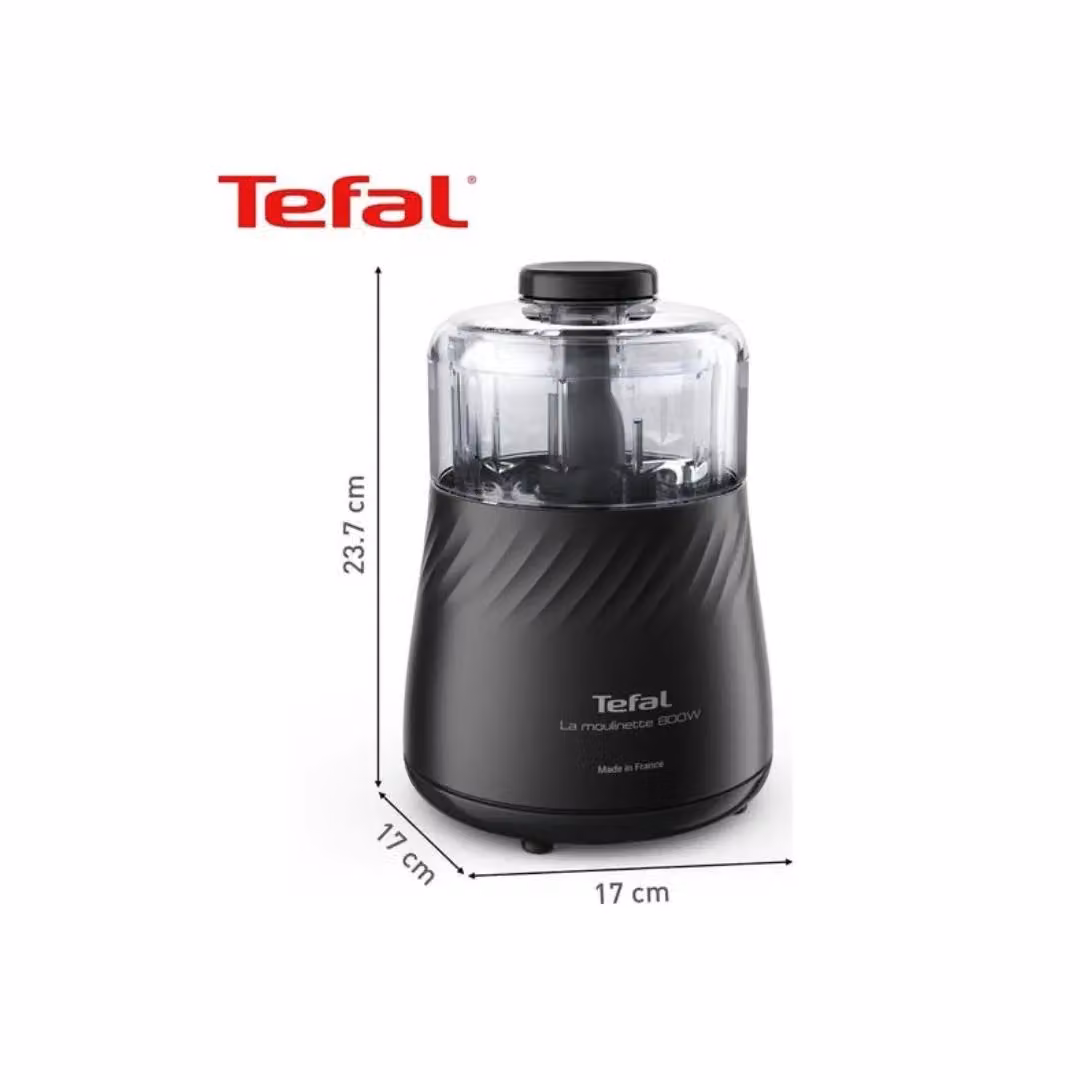 Tefal Respect Moulinette MB710840 Electric Mini Chopper, 800W, 0.5L, Black – 2