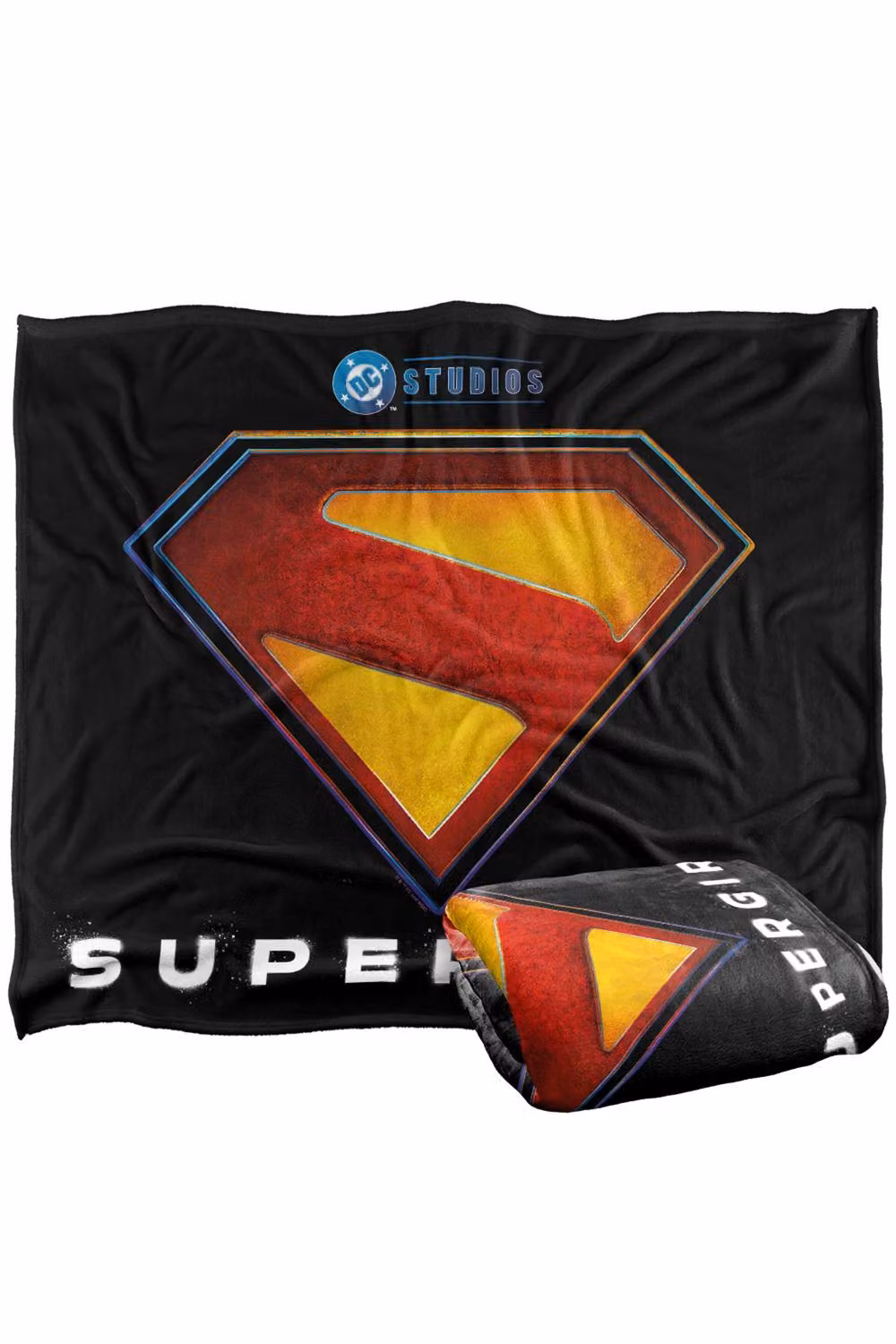 Warner Bros. Supergirl Extra Large Multicolour Super Soft Fluffy Polyester Blanket – 2