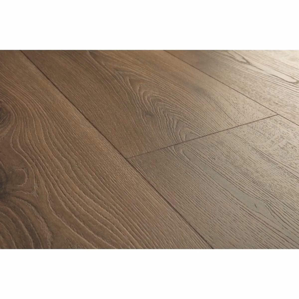 Vinyl Flooring UK Class 800 Water Resistant Wood Look Laminate Flooring in Taupe, 8mm Thickness, Covers 1.596sqm – 4