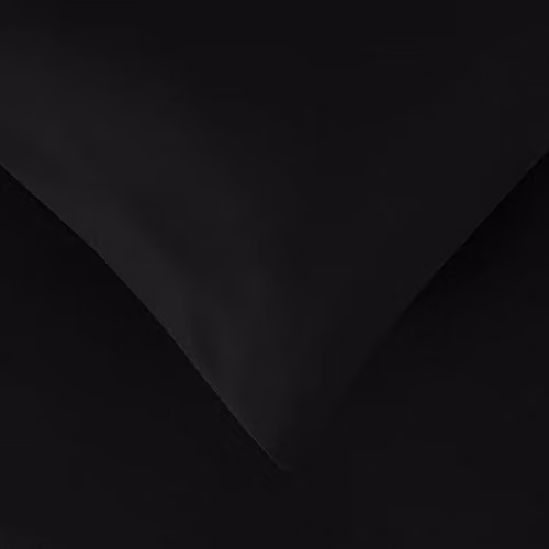 Brentfords Plain Dyed Microfibre Duvet Cover and Pillowcase Set in Black, 220 x 220 cm – 4