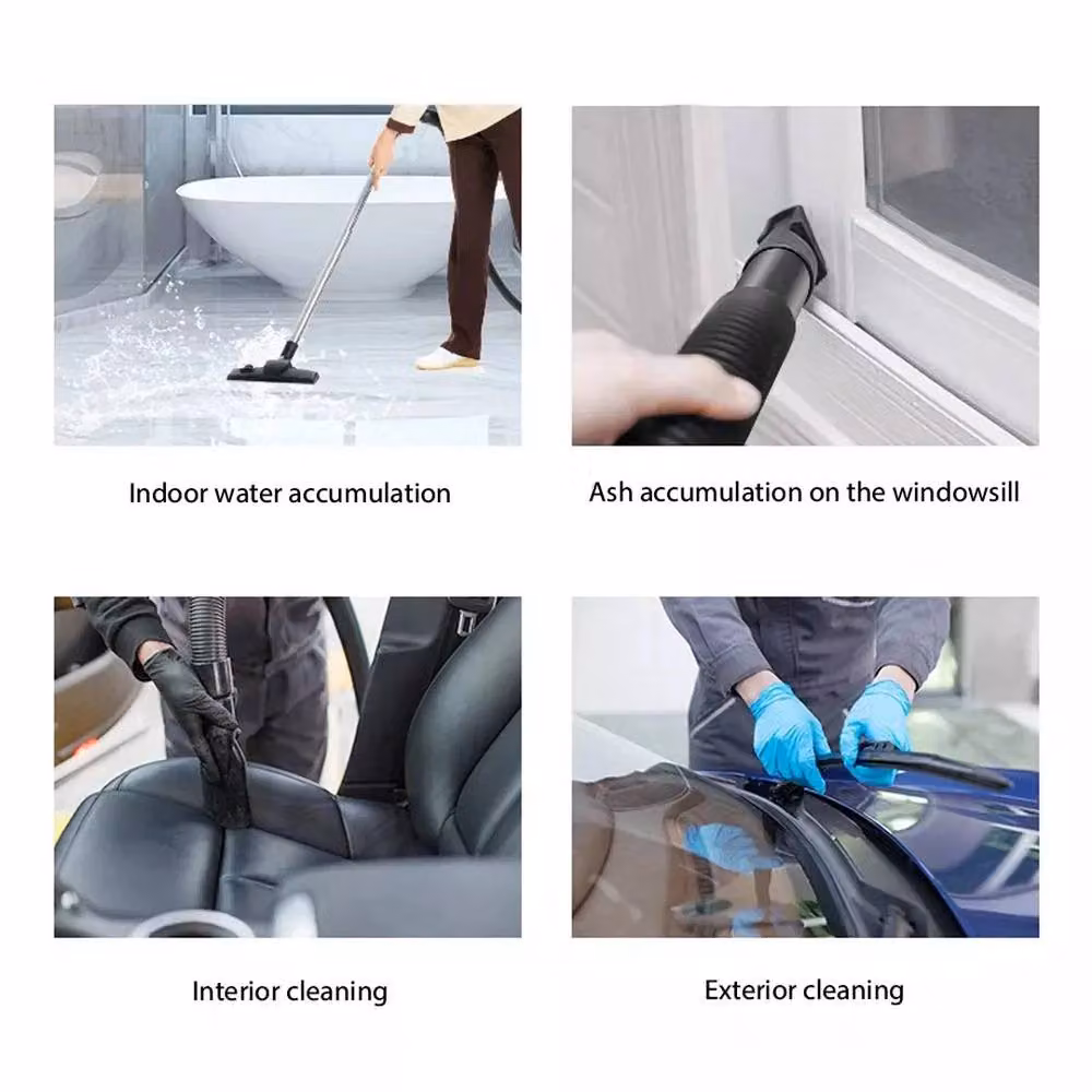 Kelvenix 20L Wet and Dry Vacuum Cleaner in Silver Stainless Steel – 3