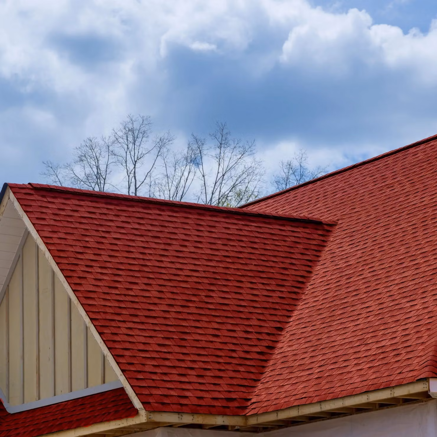 Novecrafto Heavy Duty Red Bitumen Roof Felt Shingles, 20 Pieces, W: 100 cm, H: 34 cm – 2