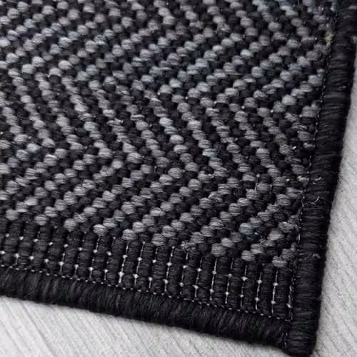 runrug Reversible Indoor/Outdoor Hallway Runner Rug, Midnight Illusion, W: 70 cm, L: 180 cm – 4