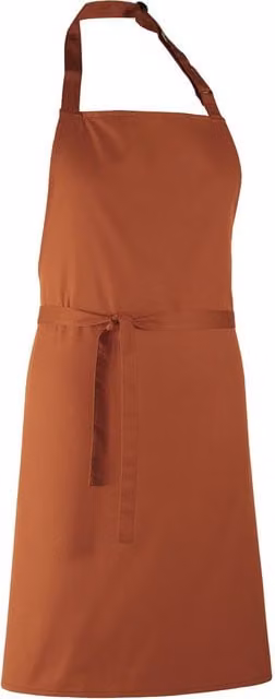 Premier Colours Poly-Cotton Bib Apron in Beige