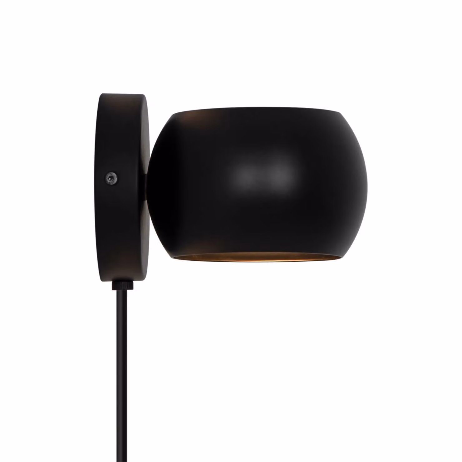Nordlux Belir Modern Round Metal Wall Light in Black with G9 Bulb and Up/Down Lighting – 2
