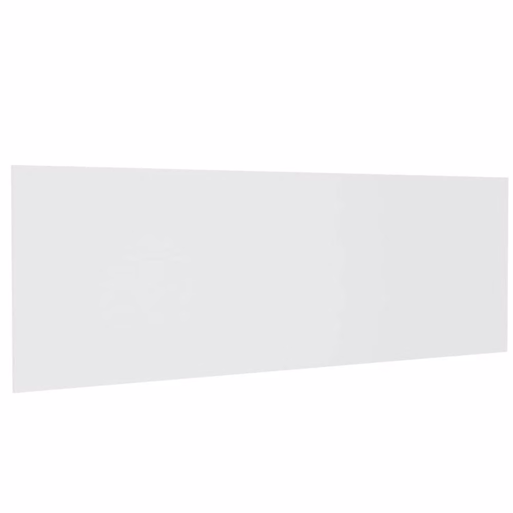 Berkfield Home White Engineered Wood Wall Headboard W: 240 cm, D: 1.5 cm, H: 80 cm – 2