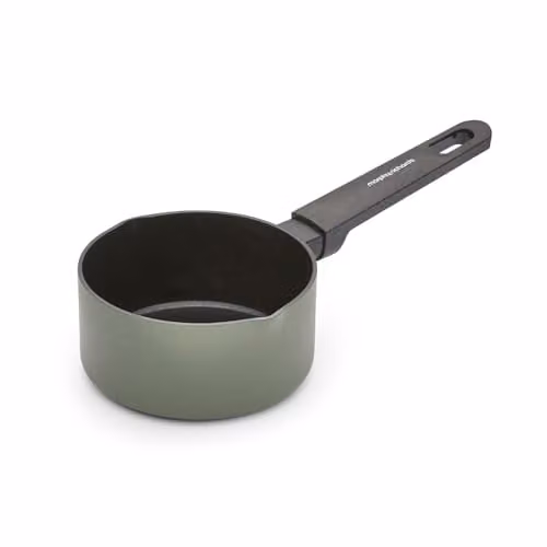Morphy Richards Green Ceramic and Aluminium Milk Pan, 14 cm