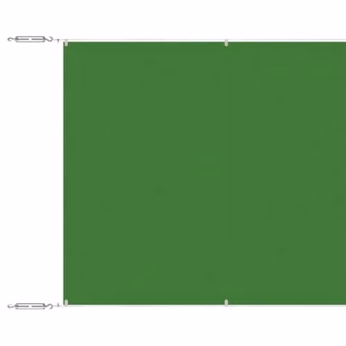vidaXL Vertical Awning in Light Green Oxford Fabric, W: 100 cm, L: 600 cm