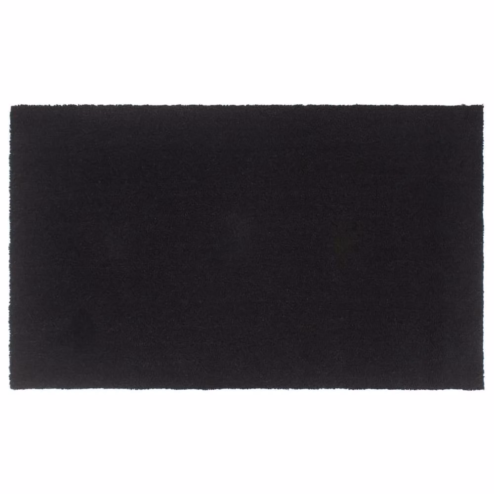 Berkfield Home Durable Tufted Coir Door Mat, Black, W: 90 cm x D: 150 cm x H: 1.6 cm – 2