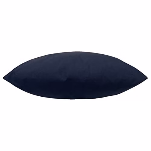 Terrys Plain Blue Square Polyester Filled Outdoor Cushion W/D/H: 55 x 55 x 55 cm – 2