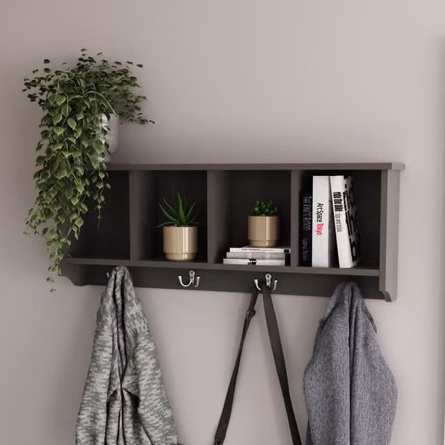 GFW Kempton Wall Rack in Grey – 2