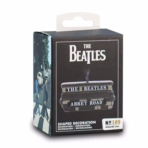Half Moon Bay The Beatles Abbey Road Ceramic Hanging Decoration Ornament in Brown and Multicolour – 2