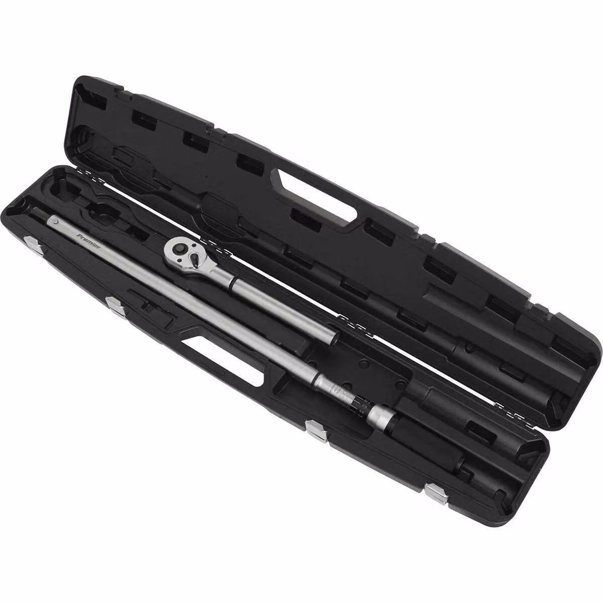 Loops Micrometer Style Torque Wrench, 3/4 inch Sq Drive, 160 to 800 Nm, Silver and Multicolour – 2