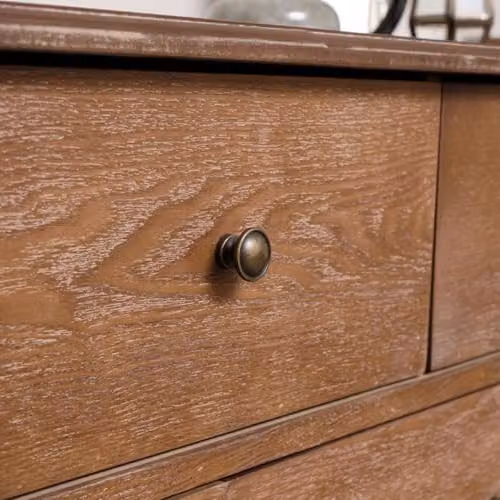 Melody Maison Ashwell 7 Drawer Chest of Drawers and Pair of 3 Drawer Bedside Tables in Brown Wood – 2