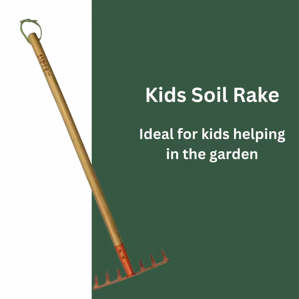 Marco Paul Kids Garden Rake in Orange – 4