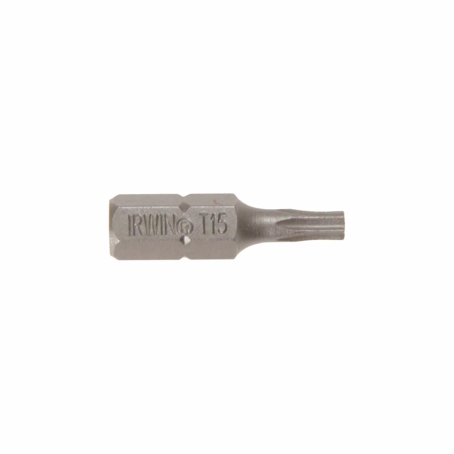 IRWIN Torx Tx15 Screwdriver Bits, 25mm, Silver, Pack of 10 – 1