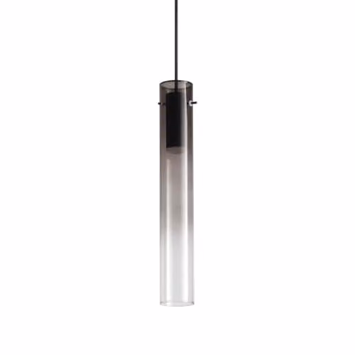 Netlighting Flam LED Slim Suspended Pendant Ceiling Light in Grey with 3000K Warm White Light – 1