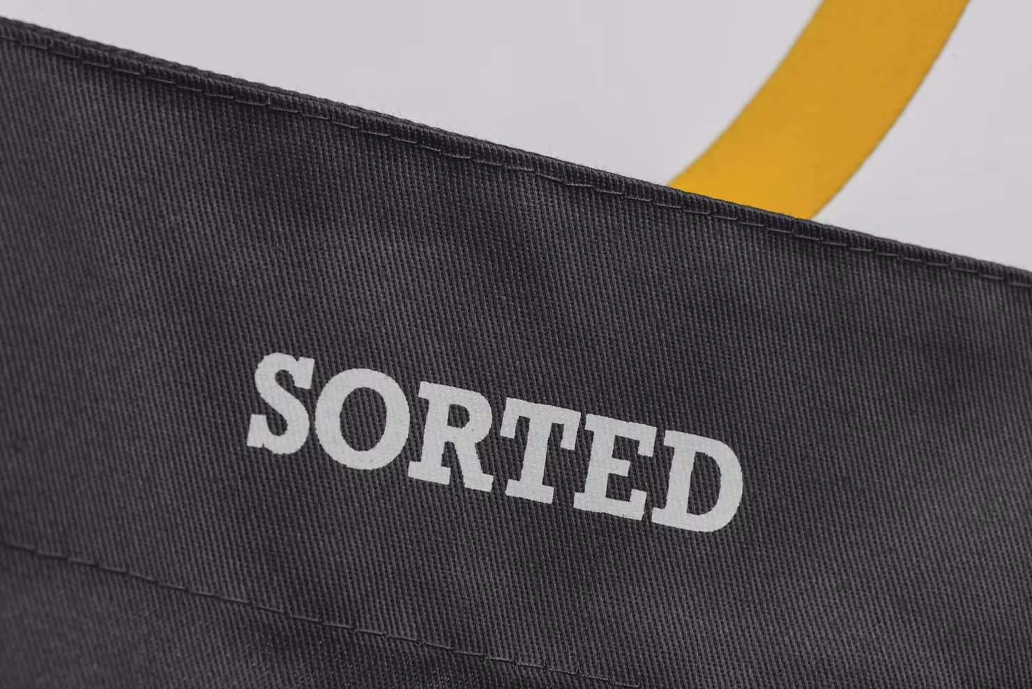 Orsina Versatile Logo Sorted Apron in Black and Yellow – 3