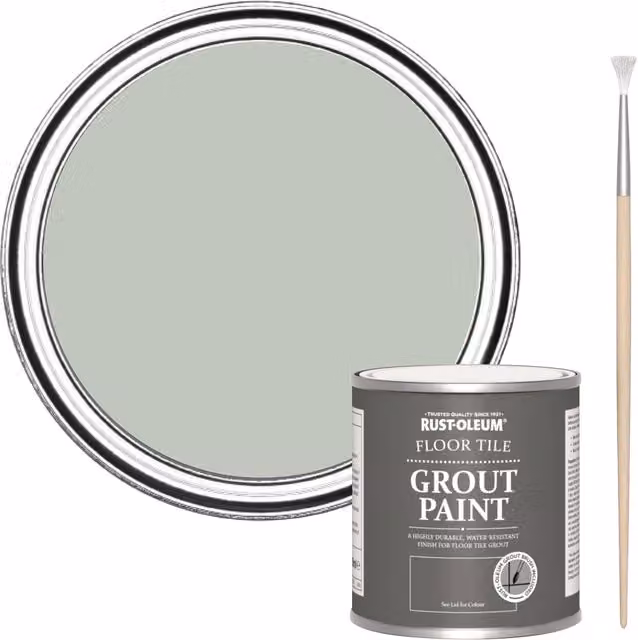 Rust-Oleum Floor Grout Paint in Chalk Green, 250 ml