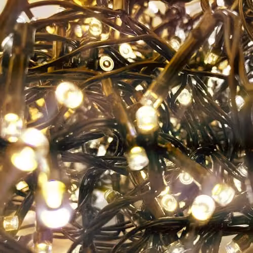 VFM e-Store 400 LED Warm White Christmas Fairy String Lights for Indoor and Outdoor Use – 3