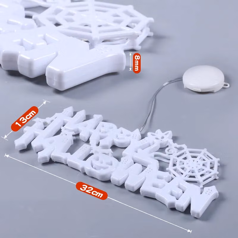 Leaper Halloween Luminous Letter Light Board Decoration, White – 3