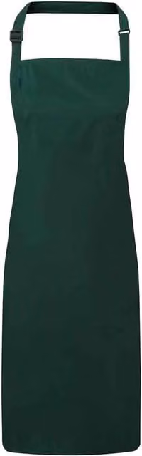 Premier Waterproof Bib Apron in Bottle Green