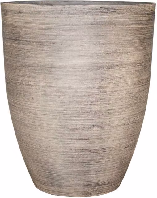 Primrose Cortina Stone Tall Round Planter in Grey, Diameter: 43 cm – 3