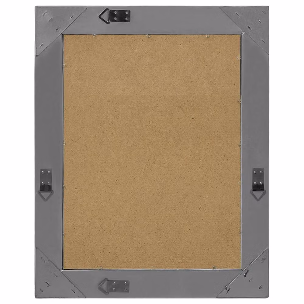 Berkfield Home Antique Baroque Style Rectangular Wall Mirror, Black, W: 50 cm, H: 60 cm – 3