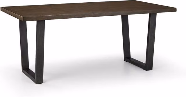 Cheshire Huxford Rectangular Oak Dining Table in Brown and Multicolour, 180 cm – 1