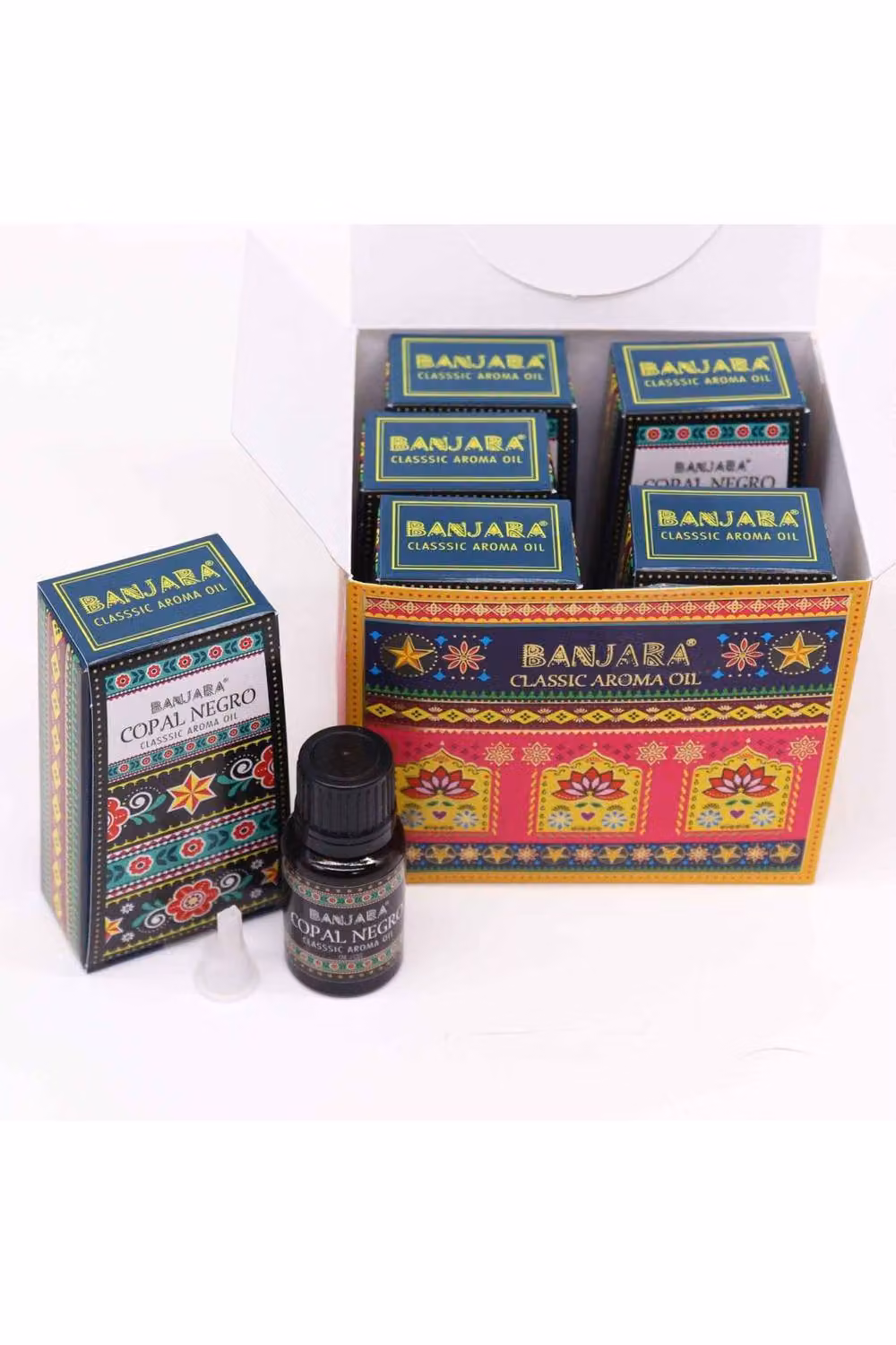 KDMD Banjara Indian Fragrance Oil Copal Negro, 10ml, Black – 2